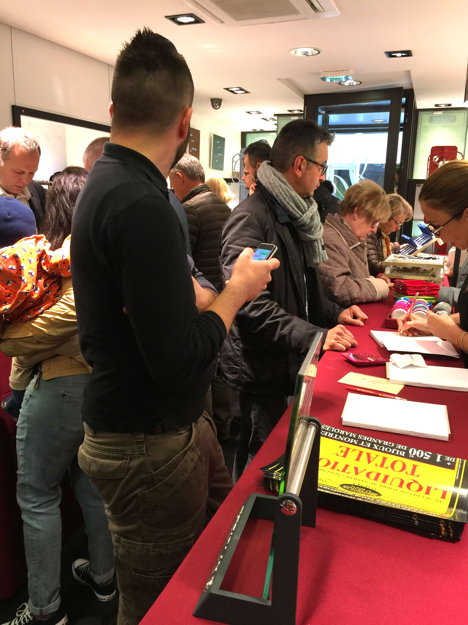 liquidation en bijouterie