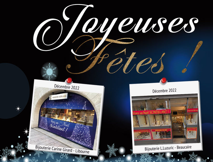 Vitrines de Noël